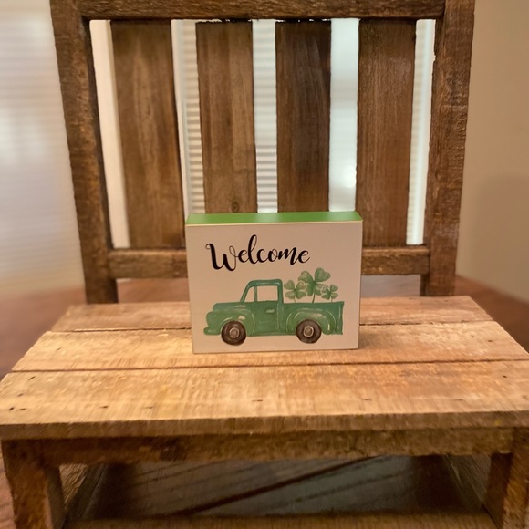 St. Patricks Day Shamrock Truck Decor Bundle, Farmhouse Happy St. Patrick’s Day - Picture 10 of 16